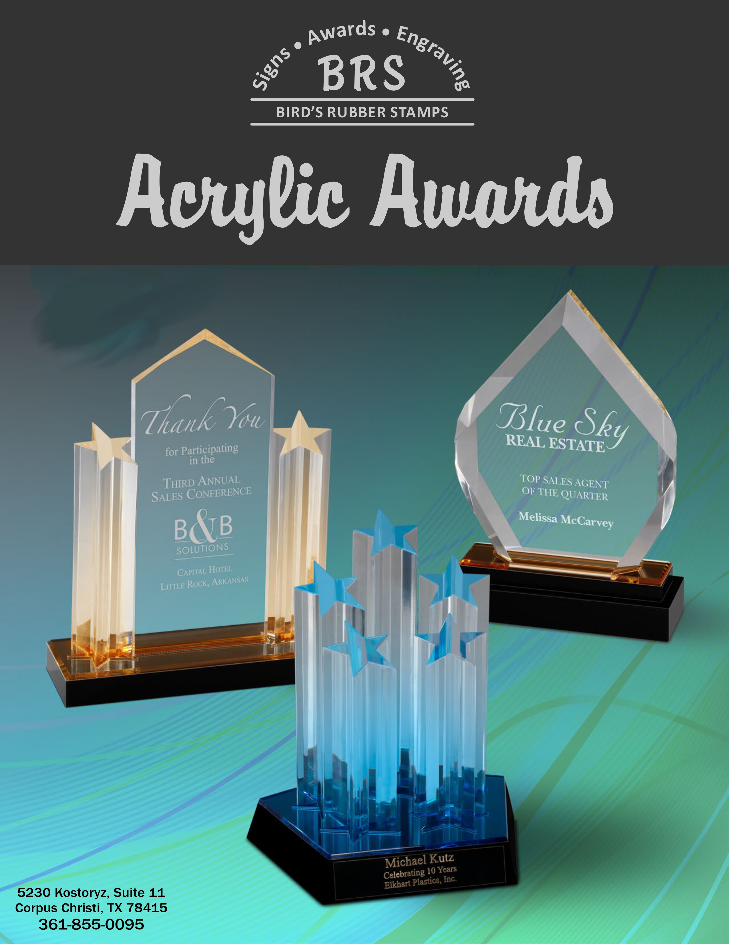 Acrylic Awards Catalog