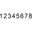 Numberer 0-8