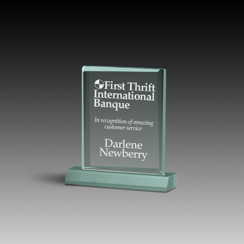 Acrylic Jewel Bevel Award