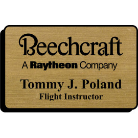 Gold Full Color Printed Tag