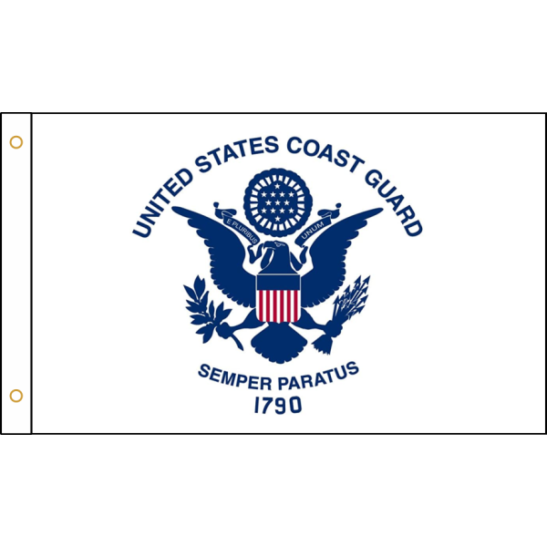 3' x 5' United States Coast Guard Flag