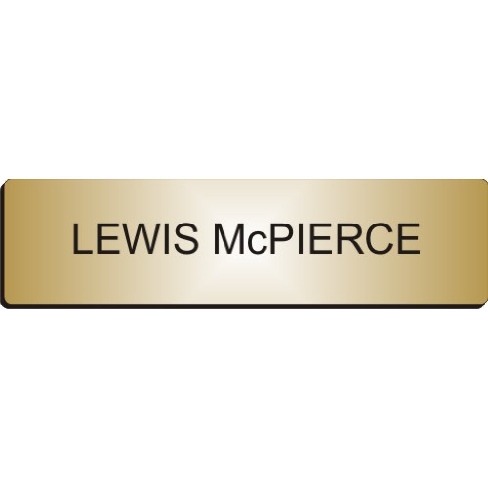 Metal Name Tag