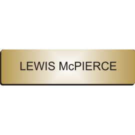 Metal Name Tag