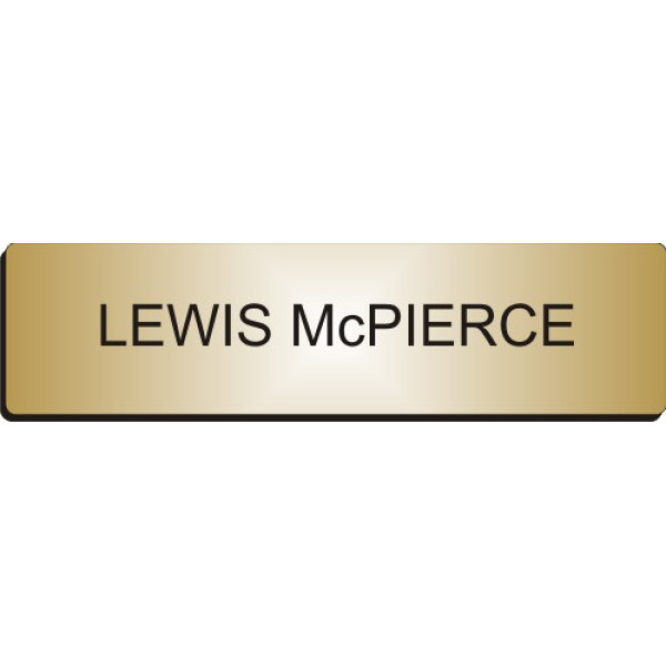 Metal Name Tag