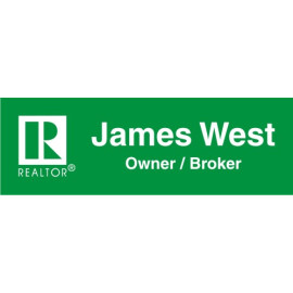 1" x 3" Engraved Name tag