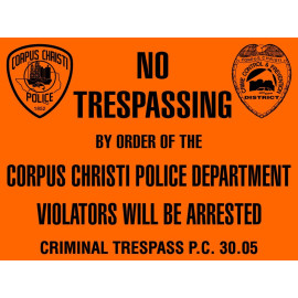 No Trespassing Sign