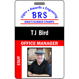 Full Color Photo ID Badge