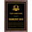 Elegant Cherry Finish Plaque
