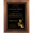 Genuine Walnut Plaque