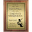 Genuine Walnut Plaque