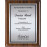Walnut Piano Finish Plaque
