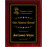 Rosewood Piano Finish Plaque