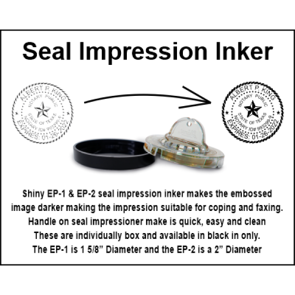 EP-1 Seal Impression Inker