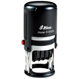 R-532D Round Self-Inking Date Stamp