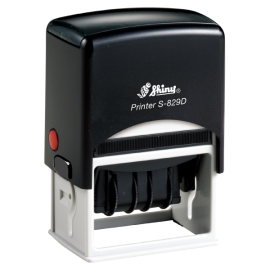 S-829D Self-Inking Date Stamp 1 9/16" x 2 1/2"