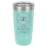 20 oz. Teal Polar Camel Tumbler